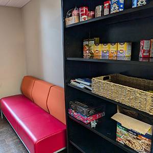 USF Commuter Lounge and food pantry