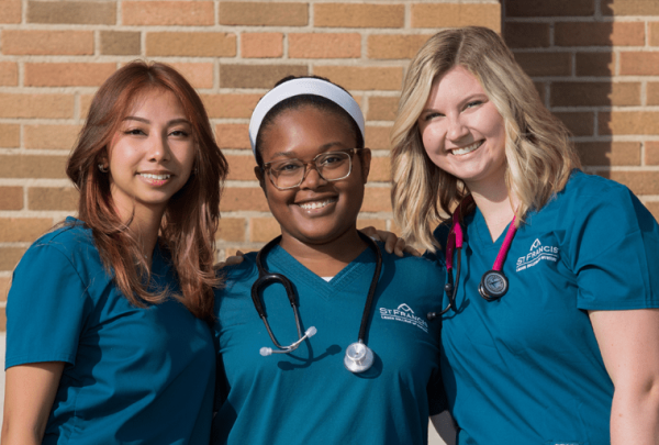 USF nursing students